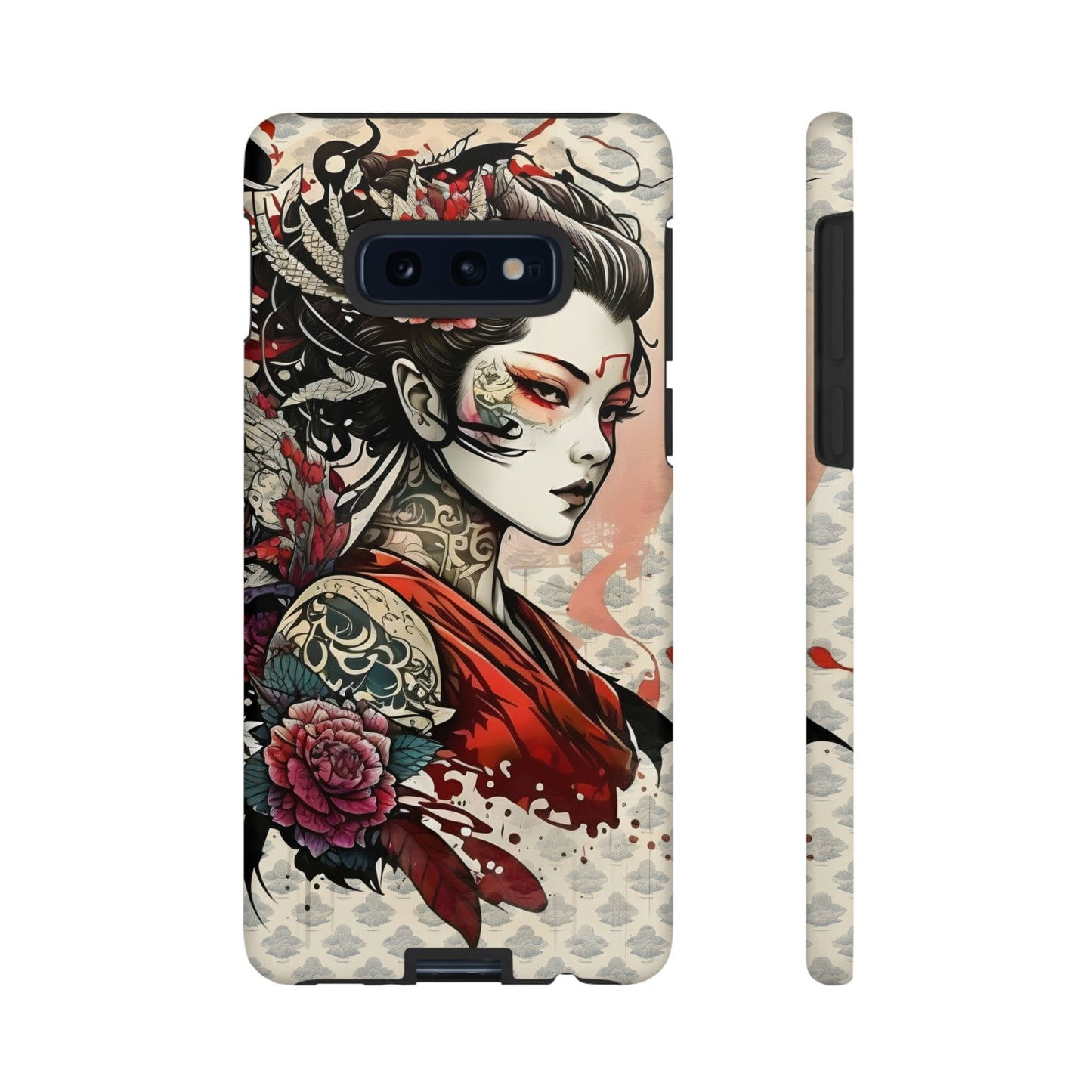 Japanese Geisha Tough Case for Samsung Galaxy Phone Case Printify Samsung Galaxy S10E Matte