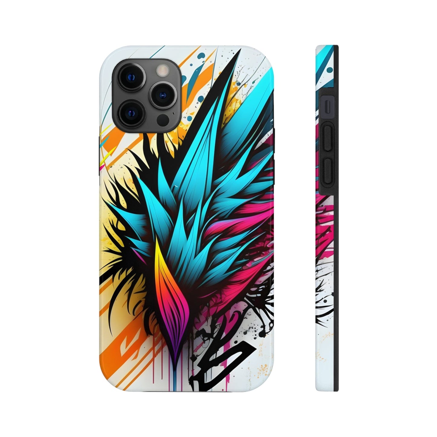 Neo Tribal Tattoo Tough Case for iPhone Phone Case InkedOut iPhone 12 Pro