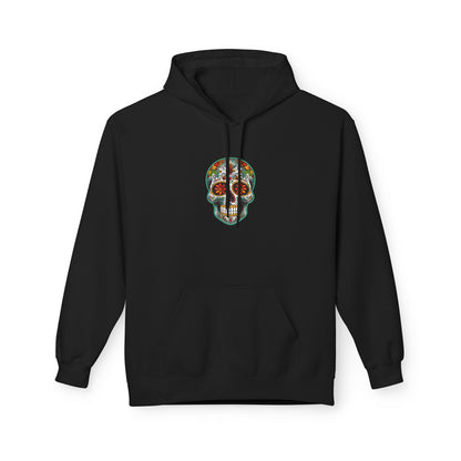 Hoodie - Colorful Day of the Dead Sugar Skull Design - Unisex