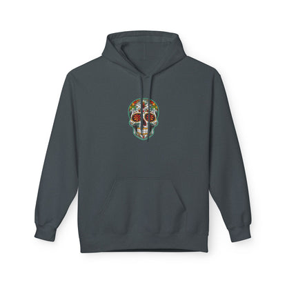 Hoodie - Colorful Day of the Dead Sugar Skull Design - Unisex