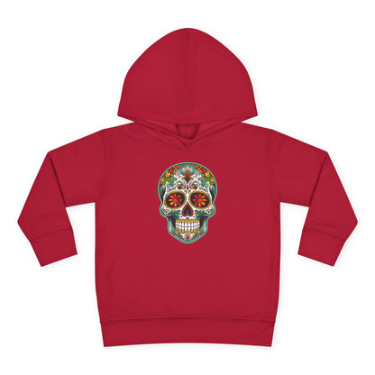 Toddler Hoodie - Colorful Day of the Dead Sugar Skull Design