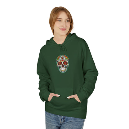 Hoodie - Colorful Day of the Dead Sugar Skull Design - Unisex