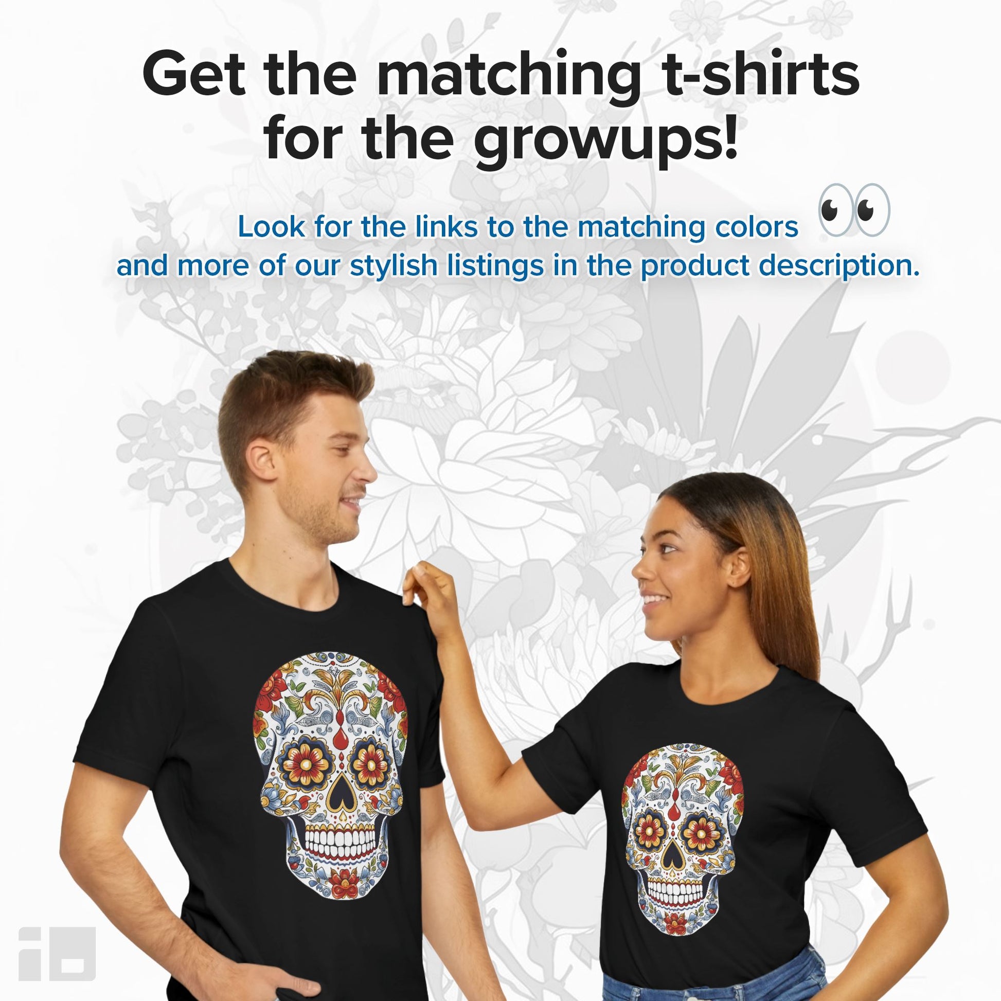 Edgy Baby Fashion- Cool Sugar Skull baby Onesie™ Kids clothes Printify 