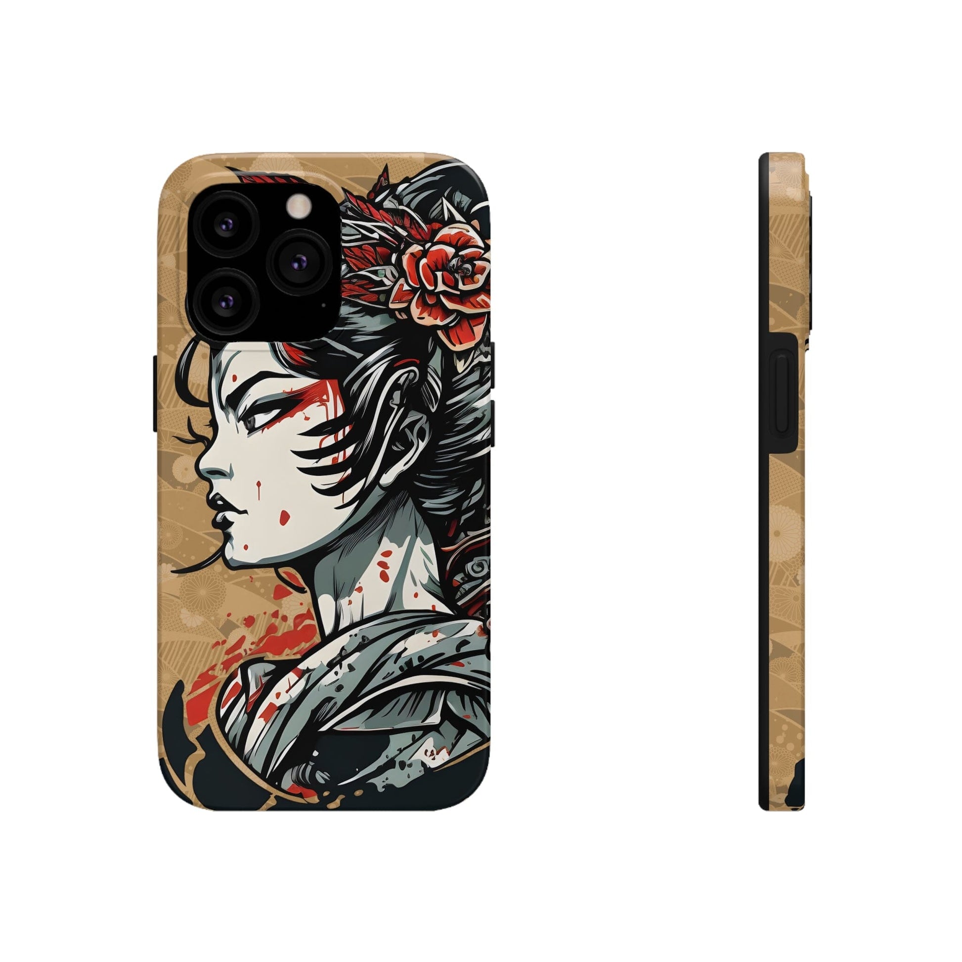 Japanese Geisha Tattoo Phone Case for iPhone - Fierce design InkedOut Japanese Geisha Tattoo Phone Case for iPhone - Fierce design InkedOut