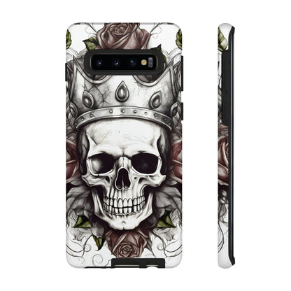 Skull and Roses Tough Case for Samsung Galaxy Phone Case InkedOut Samsung Galaxy S10 Matte 