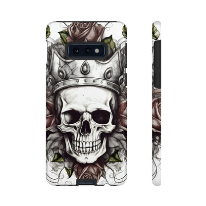 Skull and Roses Tough Case for Samsung Galaxy Phone Case InkedOut Samsung Galaxy S10E Glossy 