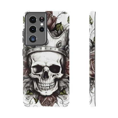 Skull and Roses Tough Case for Samsung Galaxy Phone Case InkedOut Samsung Galaxy S21 Ultra Matte 