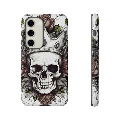 Skull and Roses Tough Case for Samsung Galaxy Phone Case InkedOut Samsung Galaxy S23 Matte 