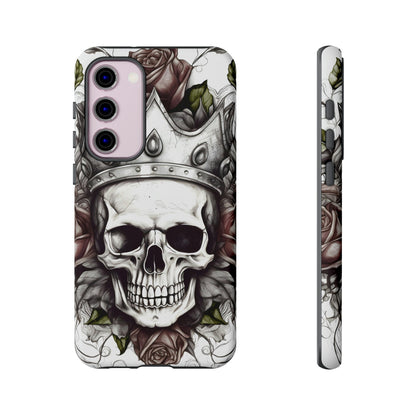 Skull and Roses Tough Case for Samsung Galaxy Phone Case InkedOut Samsung Galaxy S23 Plus Matte 