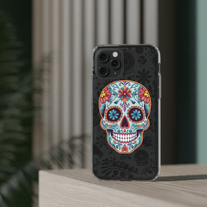 Skullptural Sugar Skull Phone Case - Celebrate Dia de los Muertos! Phone Case InkedOut 