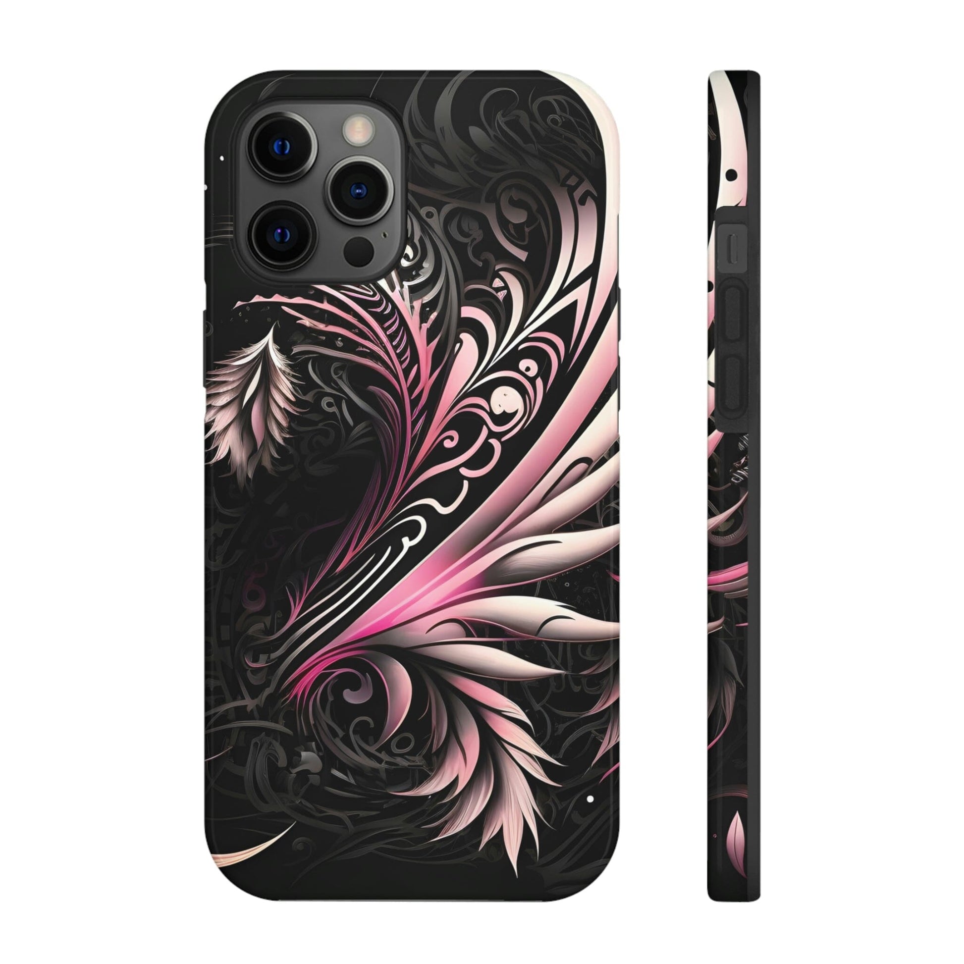 Tattoo Inspired Pink Tribal iPhone Tough Phone Case Phone Case InkedOut 