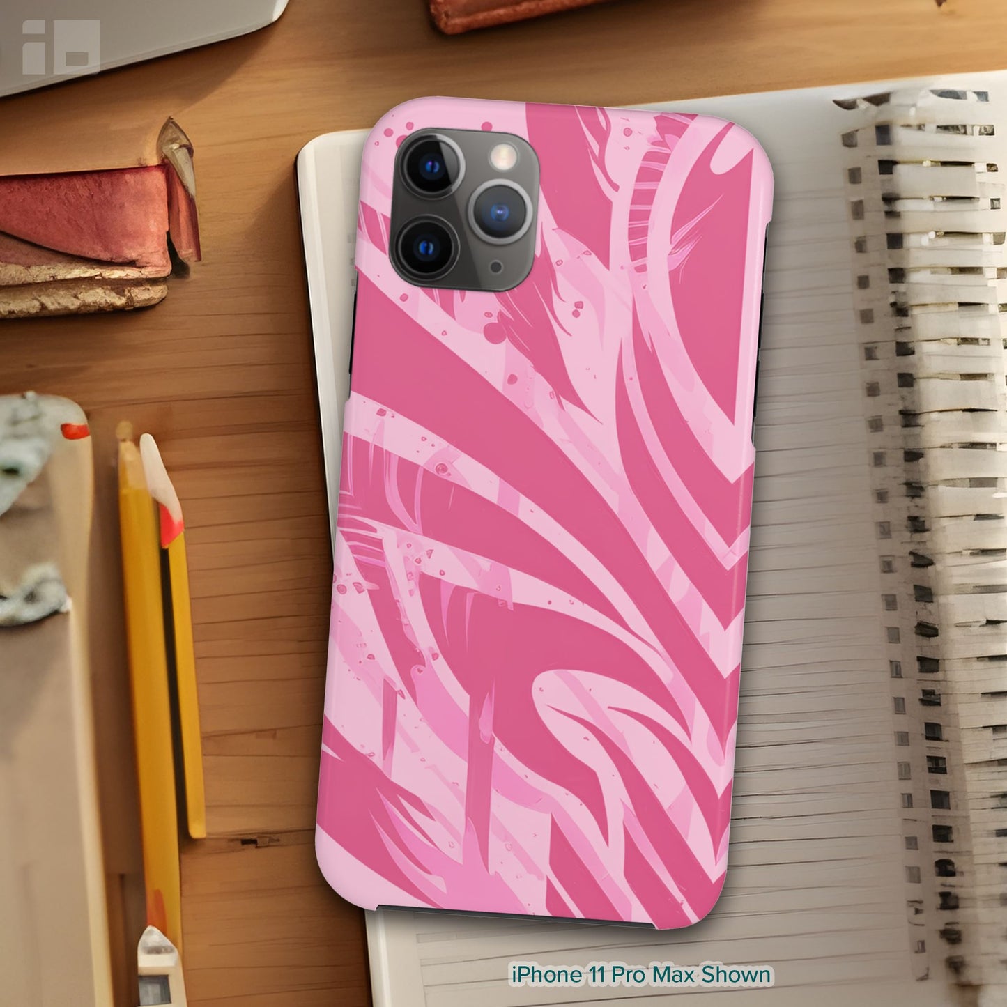 Totally Pink! Tough Case for iPhone Phone Case InkedOut 