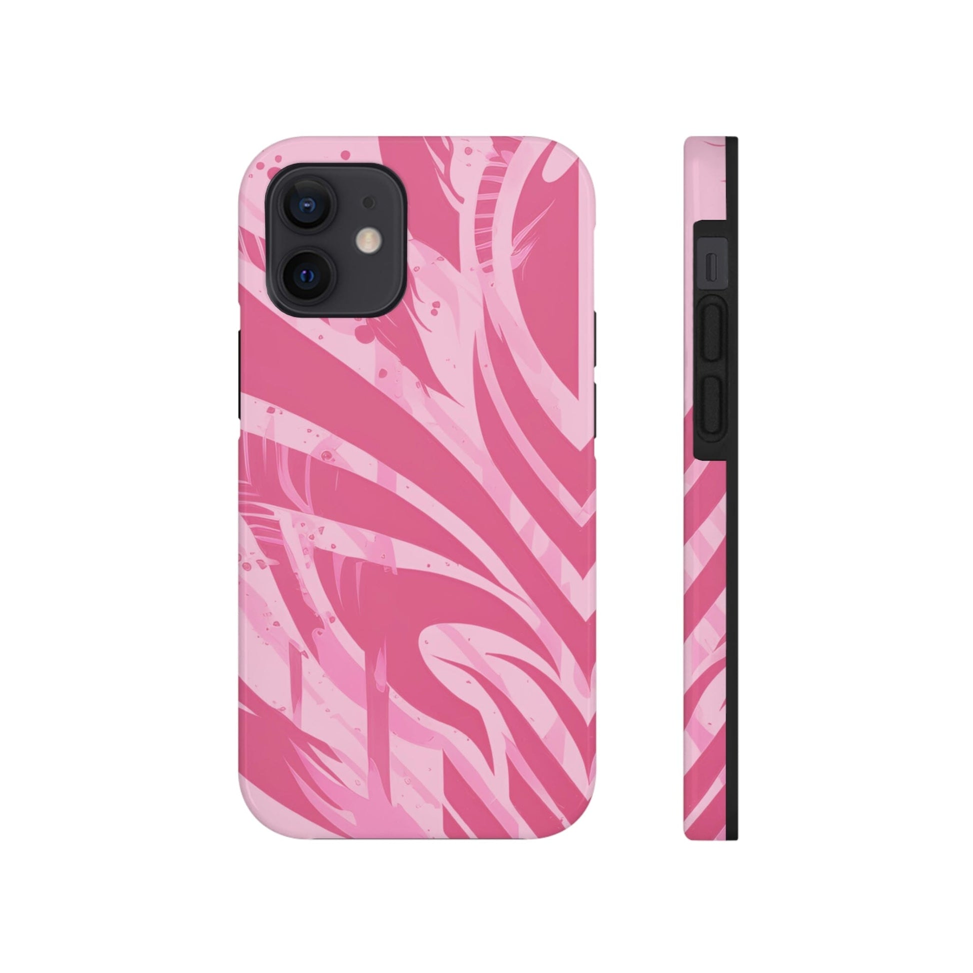 Totally Pink! Tough Case for iPhone Phone Case InkedOut iPhone 12 Mini 