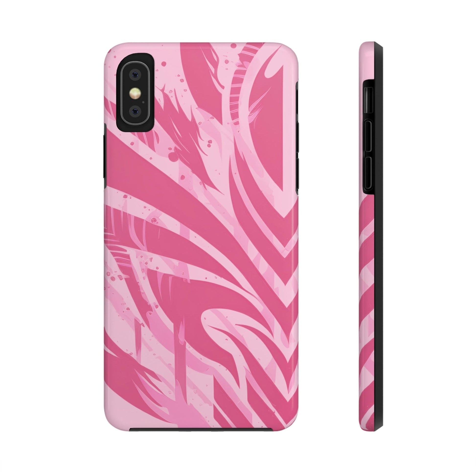 Totally Pink! Tough Case for iPhone Phone Case InkedOut iPhone X 